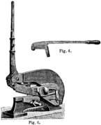 Handhebel-Blechschere, um 1900