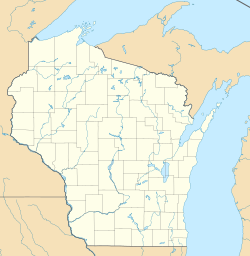 Daniel E. Krause Stone Barn is located in Wisconsin