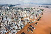 Flooding in Porto Alegre on 5 May