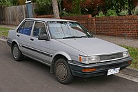 1987 Toyota Corolla (AE82) CS sedan (Australia)