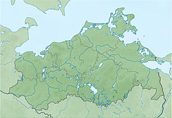 Woblitzsee ligger i Mecklenburg-Vorpommern