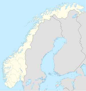 Oslo na zemljovidu Norveške