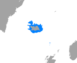 Verspreiding van Yslands