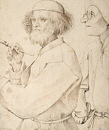 Posible autorretrato de Pieter Bruegel