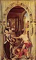 Rogier van der Weyden Senkapigo de Johano la Baptisto, ĉ. 1446-1453.