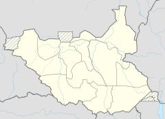 Juba is located in Ningizimu Sudan