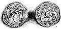 铸有亚拉姆语的亚历山大大帝钱币