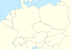 ノヴェー・ザームキの位置（中央ヨーロッパ内）