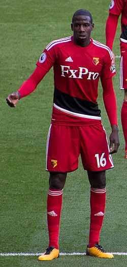 Abdoulaye Doucouré a Watford színeiben 2017-ben