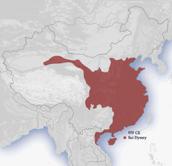 Sui Hanedanlığı 589-609