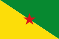 Lo drapél local de la Guyana francêsa (nan oficièl)