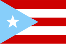 Oorspronklike Puerto Ricaanse vlagontwerp van 1892