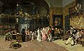 La vicaría es un óleo realizado por el pintor español Mariano Fortuny en 1870. Sus dimensiones son de 60 × 93.5 cm. Se expone en el Museo Nacional de Arte de Cataluña, Barcelona. Por Mariano Fortuny.