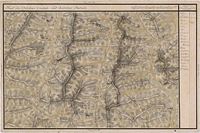 Fântânele în Harta Iosefină a Transilvaniei, 1769-73