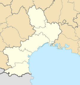 Sabran is located in Languedoc-Roussillon