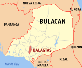 Kaart van Balagtas