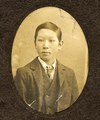 Young Thomas William Ah Chow aged 15.