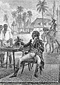 Toussaint Louverture - Paysage de Haïti (Grandes Antilles), dessiné par Félix Philippoteaux, gravé par Dietrich, 1870.
