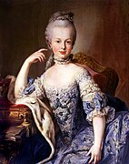 55. Марія-Антуанетта 1755 — 1793 французька королева.