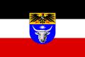 Bandeira proposta para a África Alemã do Sudoeste, nunca oficializada