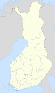 Hanko – Localizzazione