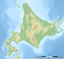 積丹半島の位置（北海道内）