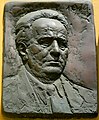 Balázs Béla filmesztéta bronz portréja