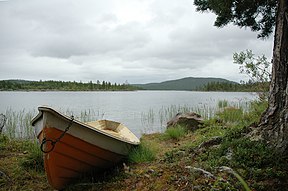 Loodsik Inari järve veeren