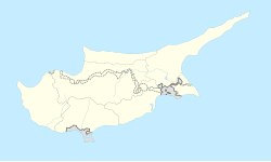 Alaniçi'nin Kıbrıs'taki konumu