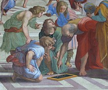 Hiel Eukleides: matematan Grikänik tumyela 3id b. K., asä hiel Raphael äfomälom omi in pänot okik: Jul ela Atina.