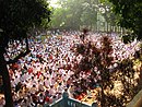 صلاة العيد في بنغلاديش.