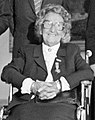 E.J. van den Broecke-de Man op 24 juni 1988 (Foto: Rob C. Croes) overleden op 16 september 1998