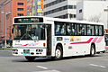 路線バスをベースとした車両の例（西日本鉄道）