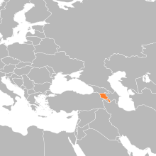 Description de l'image Europe Location Armenia.svg.