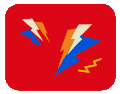 Lightning animated symbol