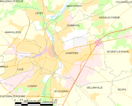 Chartres – Mappa