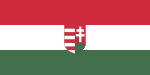 Flagge Ungarns 1918–1919