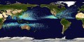 Mappa globale dei cicloni