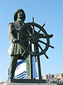 Monumento ai naviganti di Capo Horn al porto di Borgo Marina, Porto Maurizio (Imperia)