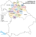 Metropolregion Nürnberg: Landkreise