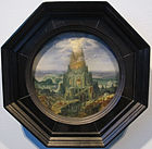 Roelandt Savery, Wieża Babel, 1602