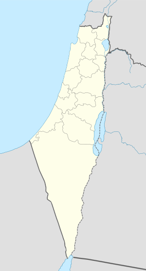 هونين على خريطة فلسطين الانتدابية