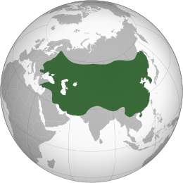 Impero mongolo - Localizzazione