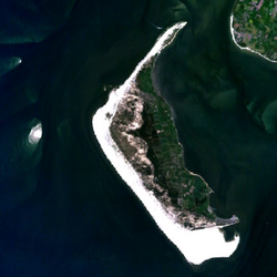 Nasa-Satellietbeeld van Amrum
