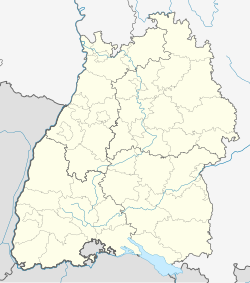 Bingen trên bản đồ Baden-Württemberg