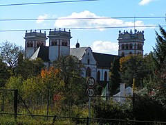 Vue de l'abbaye