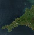 Cornwall: Satellitenbild
