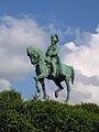 Equestrian statue of Napoleon in Laffrey (Isère), "Plaine de la Rencontre" (1815, return from Elba to Paris)