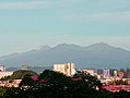 Apo ugnikalnis matomas iš Davao