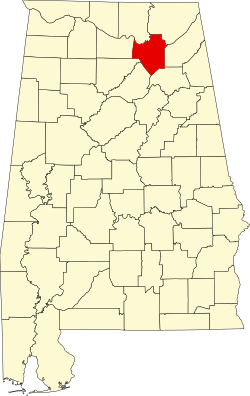 Koartn vo Marshall County innahoib vo Alabama